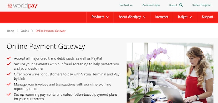 WorldPay Business Gateway for OpenCart 2.x