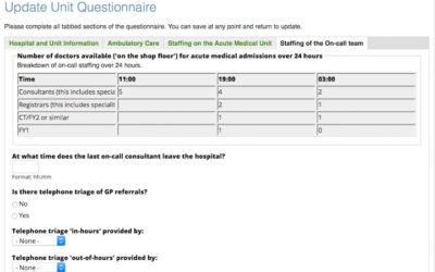 SAM Benchmark Audit Portal